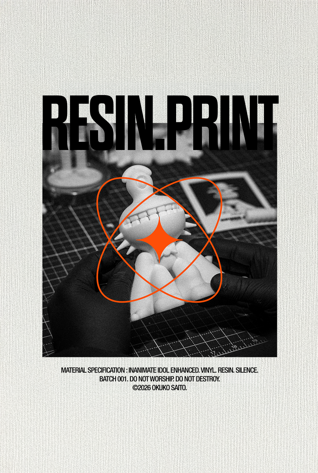 OSW1-RESIN PRINT TSHIRT
