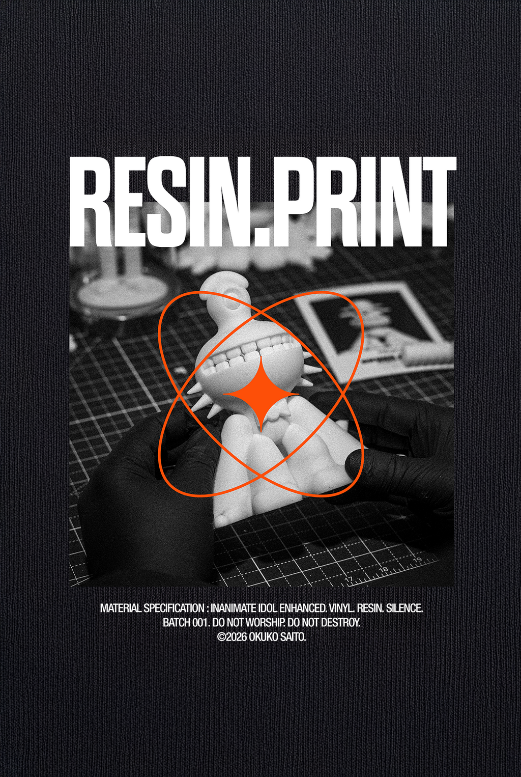 OSW1-RESIN PRINT TSHIRT