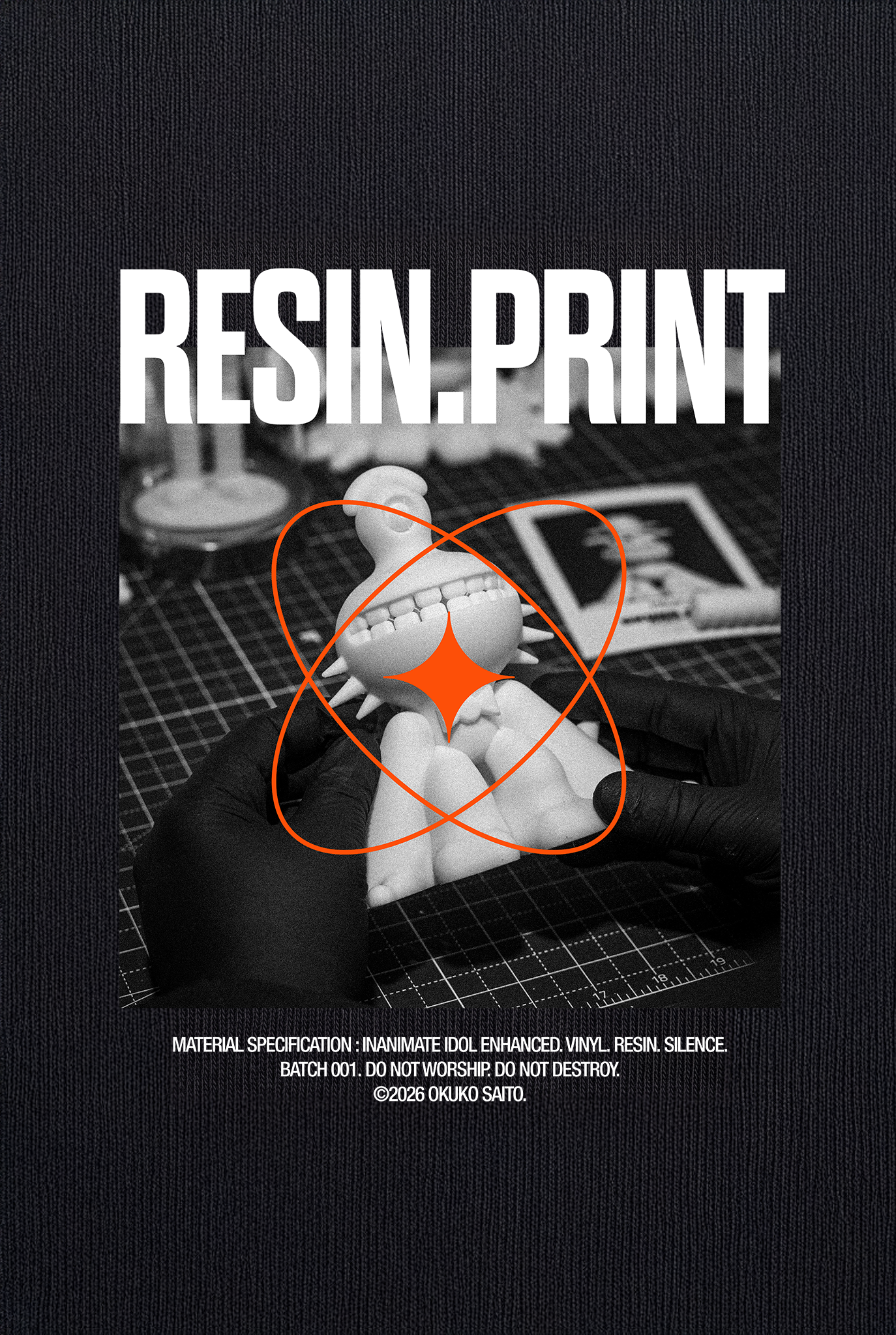 OSW1-RESIN PRINT TSHIRT